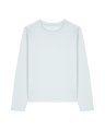 Dames T-shirt Stanley Stella Muser Long Sleeve Blue Ice